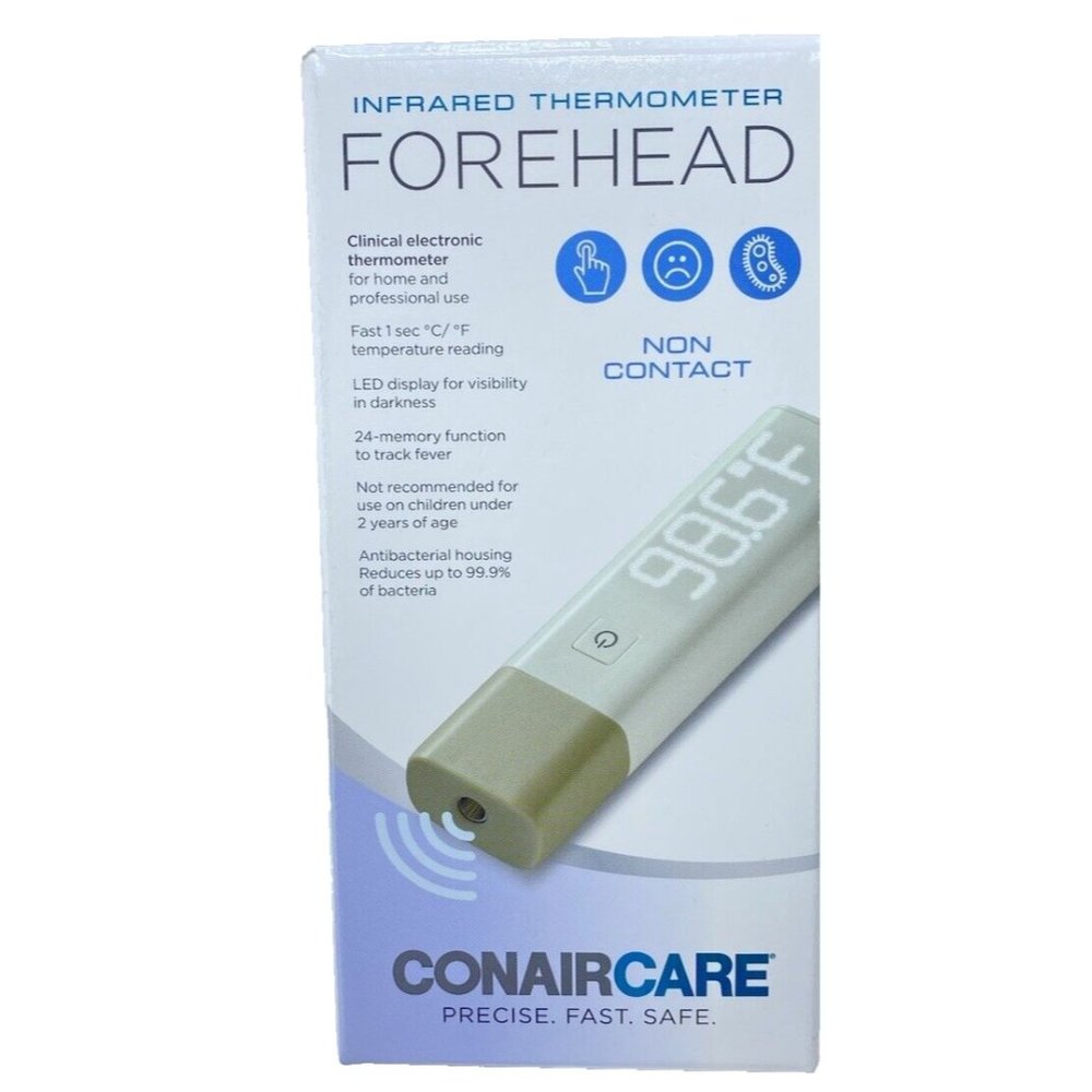 Conair Care INFRARED THERMOMETER FOREHEAD Brand New